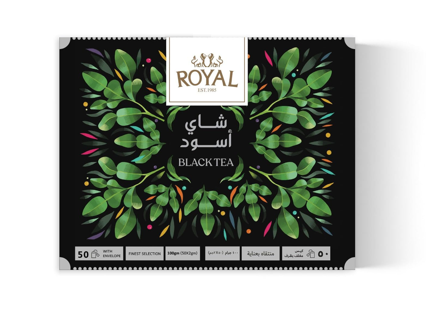 Royal Black Tea 50TB Enveloped