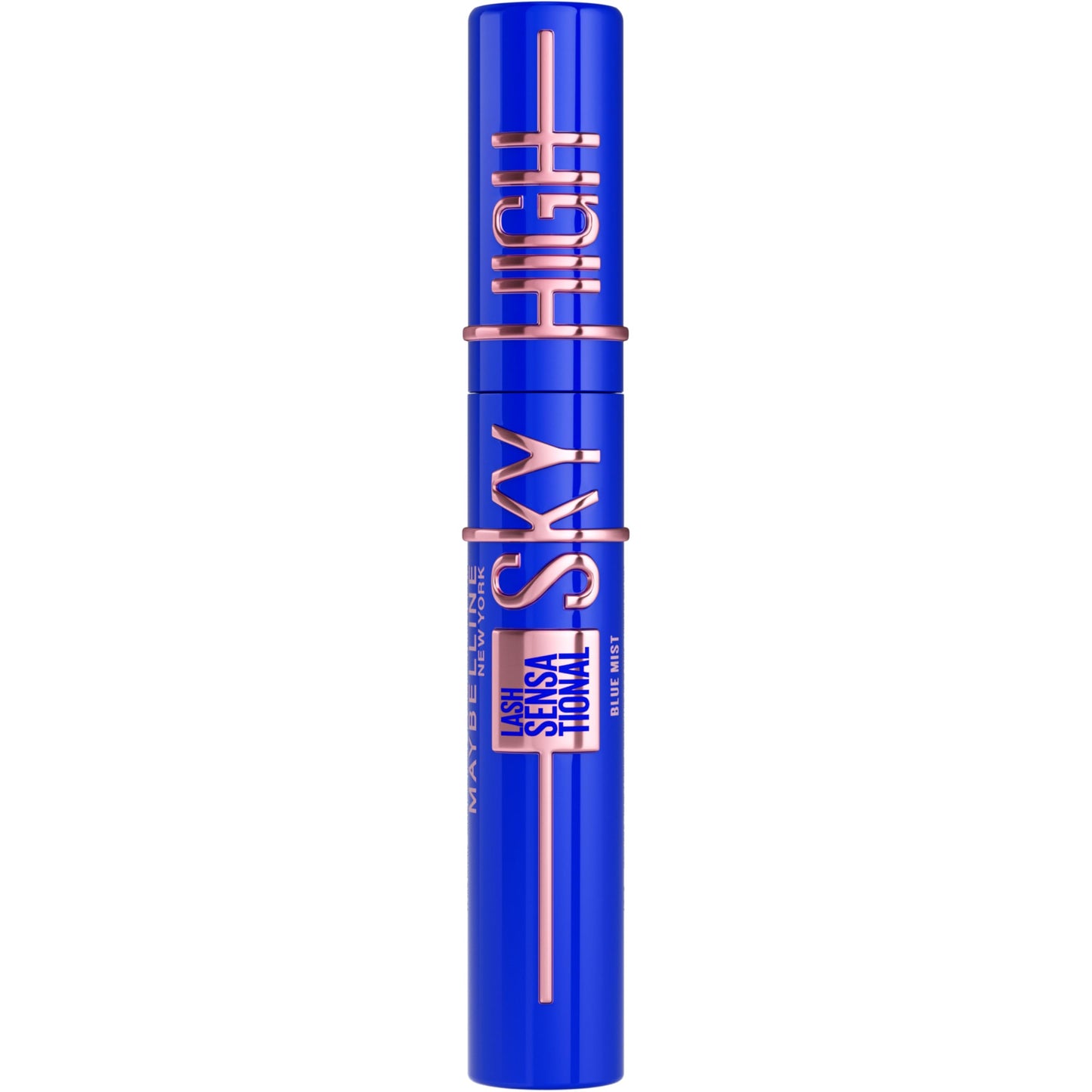 MAYBELLINE New York, Sky High Lash Sensational Mascara, Limitless Length & Volume, Flex Tower Brush, Light-as-Air Feel, With Bamboo Extract, Blue Mist
