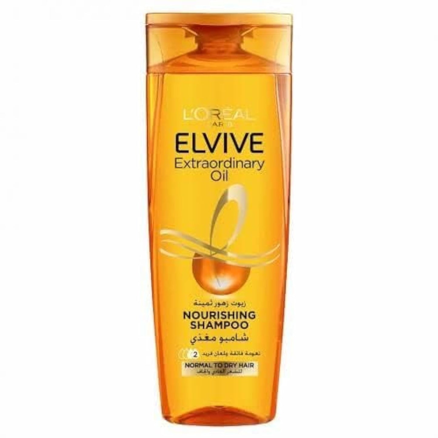 L'Oréal Paris Elvive Extraordinary Oil Shampoo, Normal to Dry, 400 ML