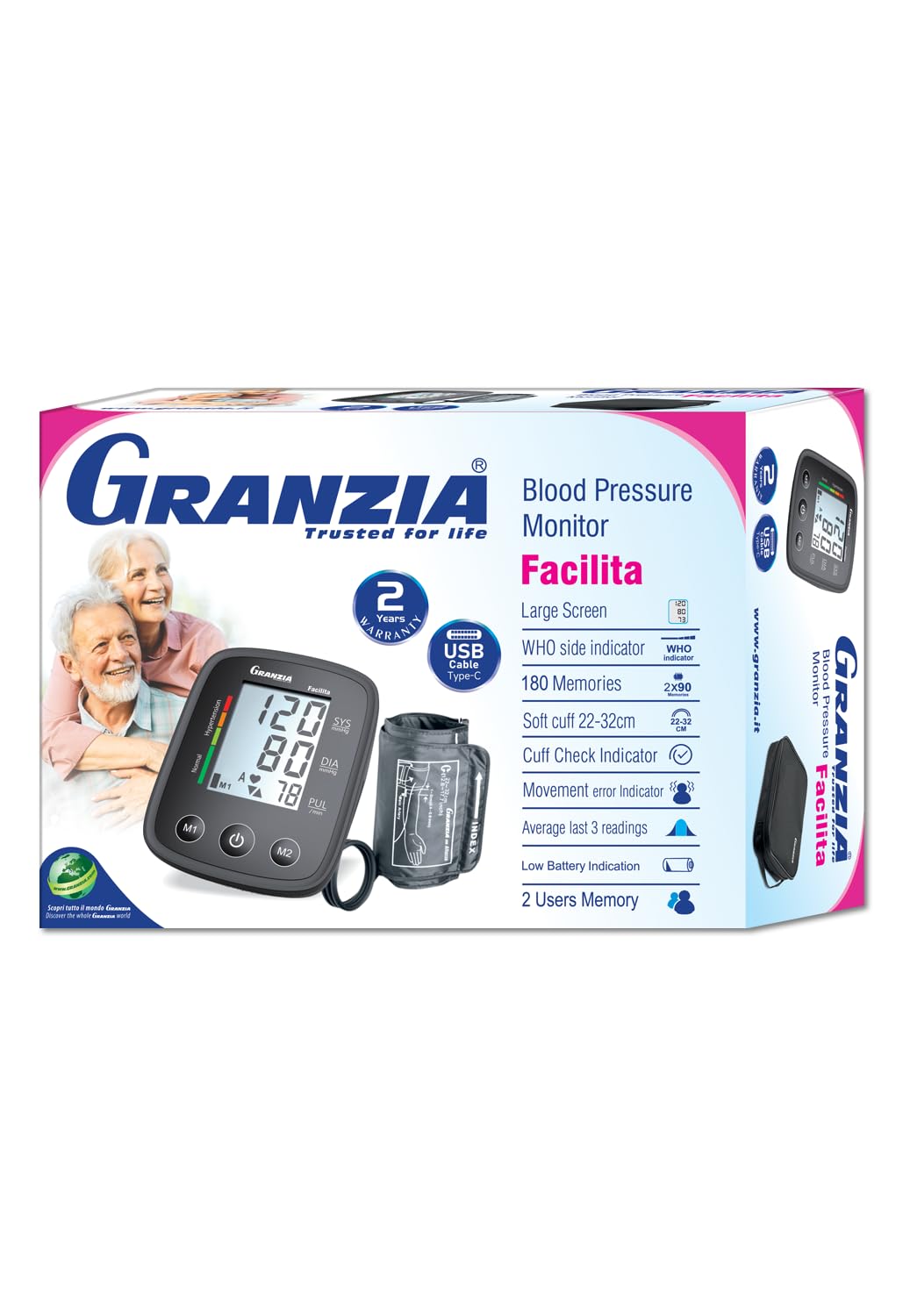 Granzia Facilita Blood Pressure Monitor