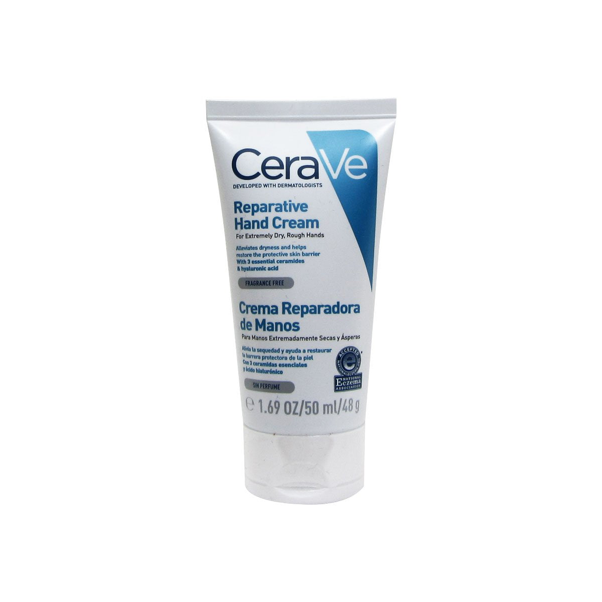 CeraVe Reparative Hand Cream for Dry and Rough Hands 50ml with Glycerin and 3 Essential Ceramides