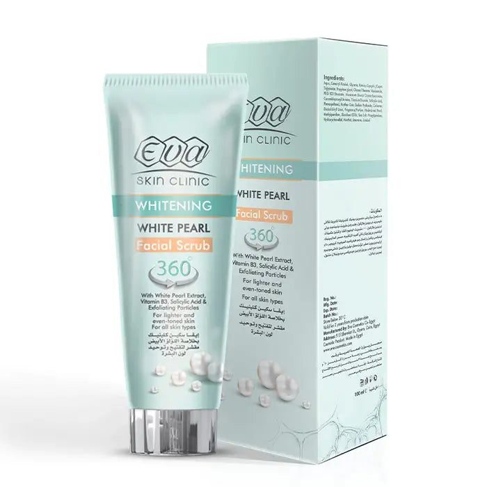 Eva Skin Clinic White Pearl Facial Scrub 100 Ml