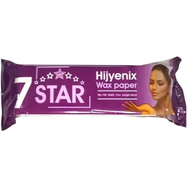 7 Star | Large Wax Paper | 100 Pcs