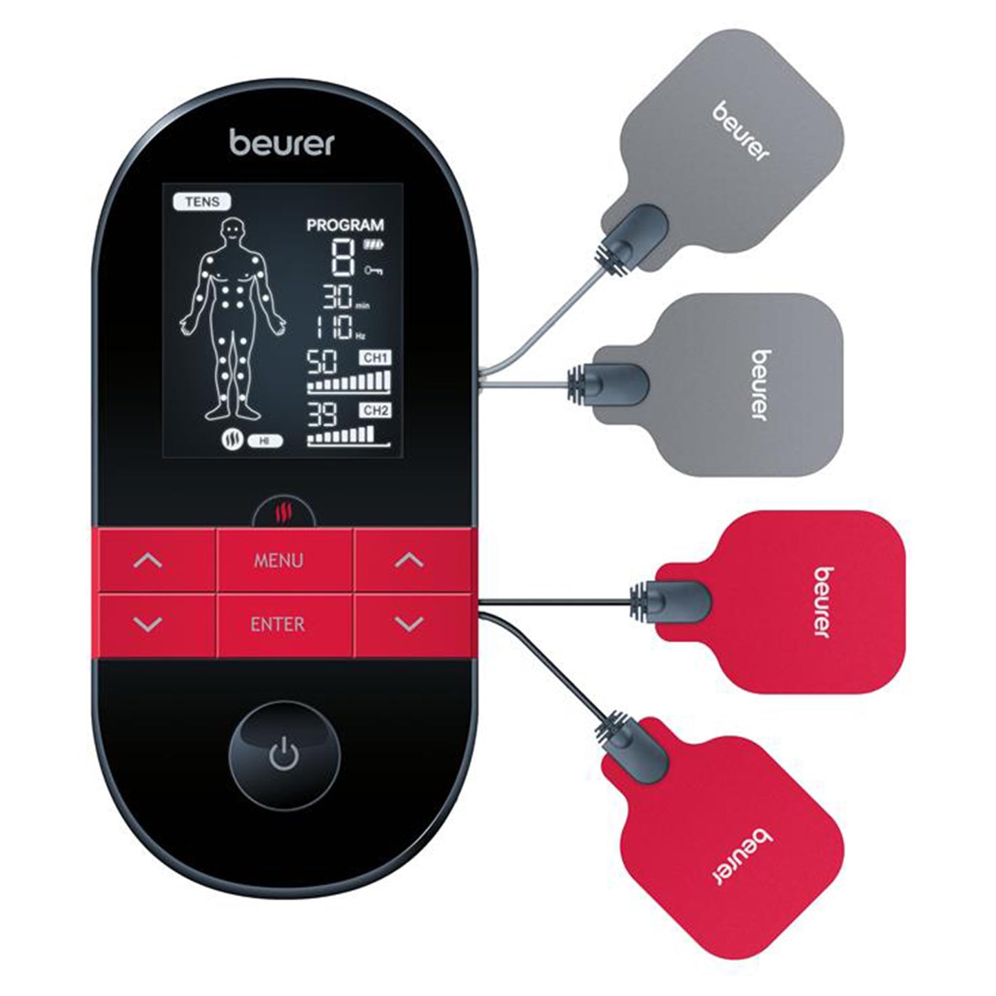 Beurer Em 59, Digital Tens/Ems Unit, Black