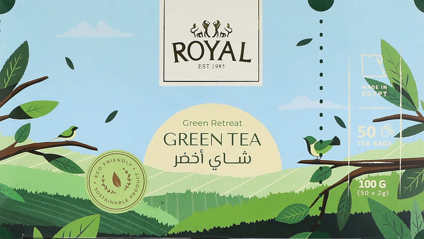 Royal Herbs Green Tea , 50 Bags