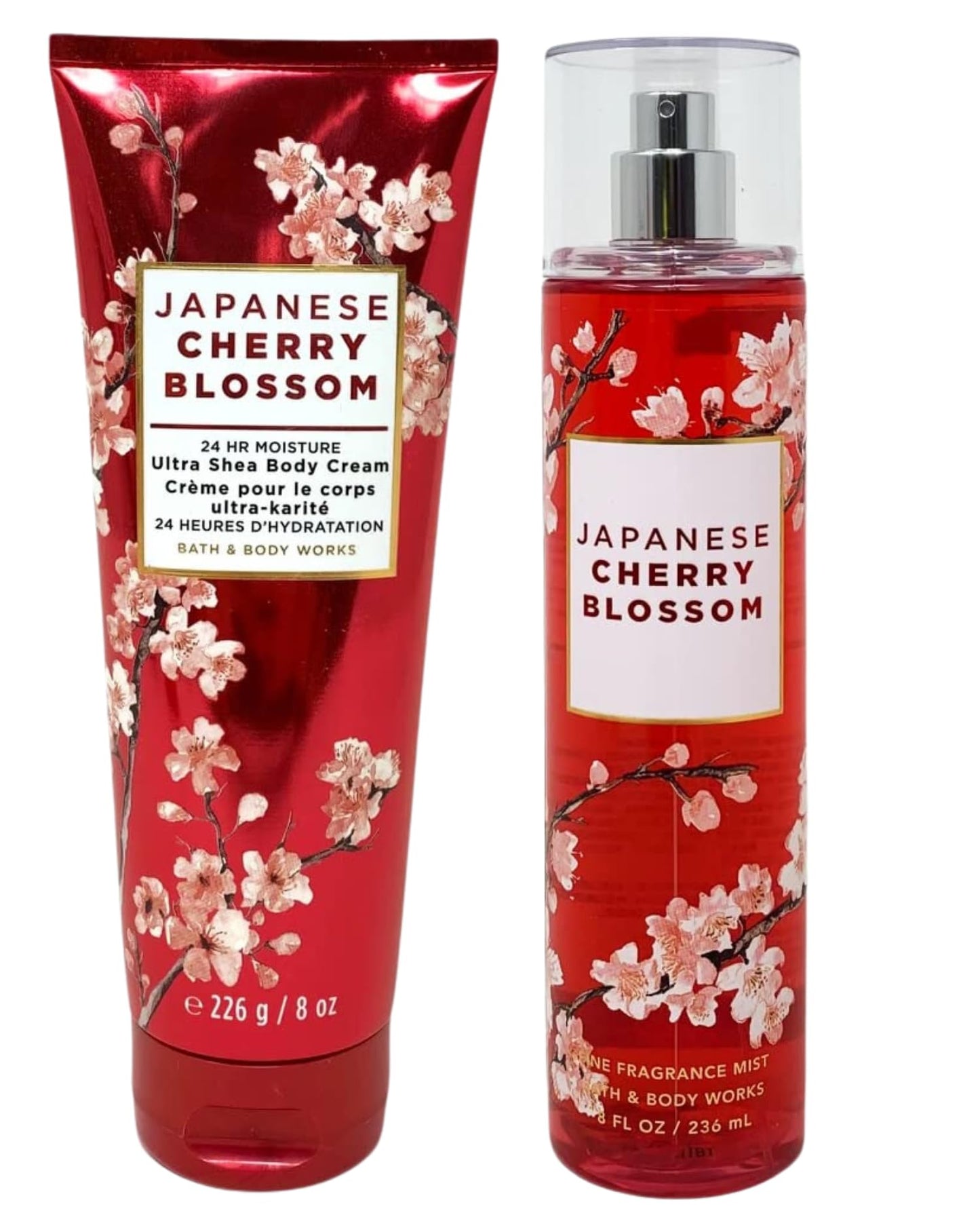 Bath & Body Works Japanese Cherry Blossom Fragrance Mist for Women, 8oz