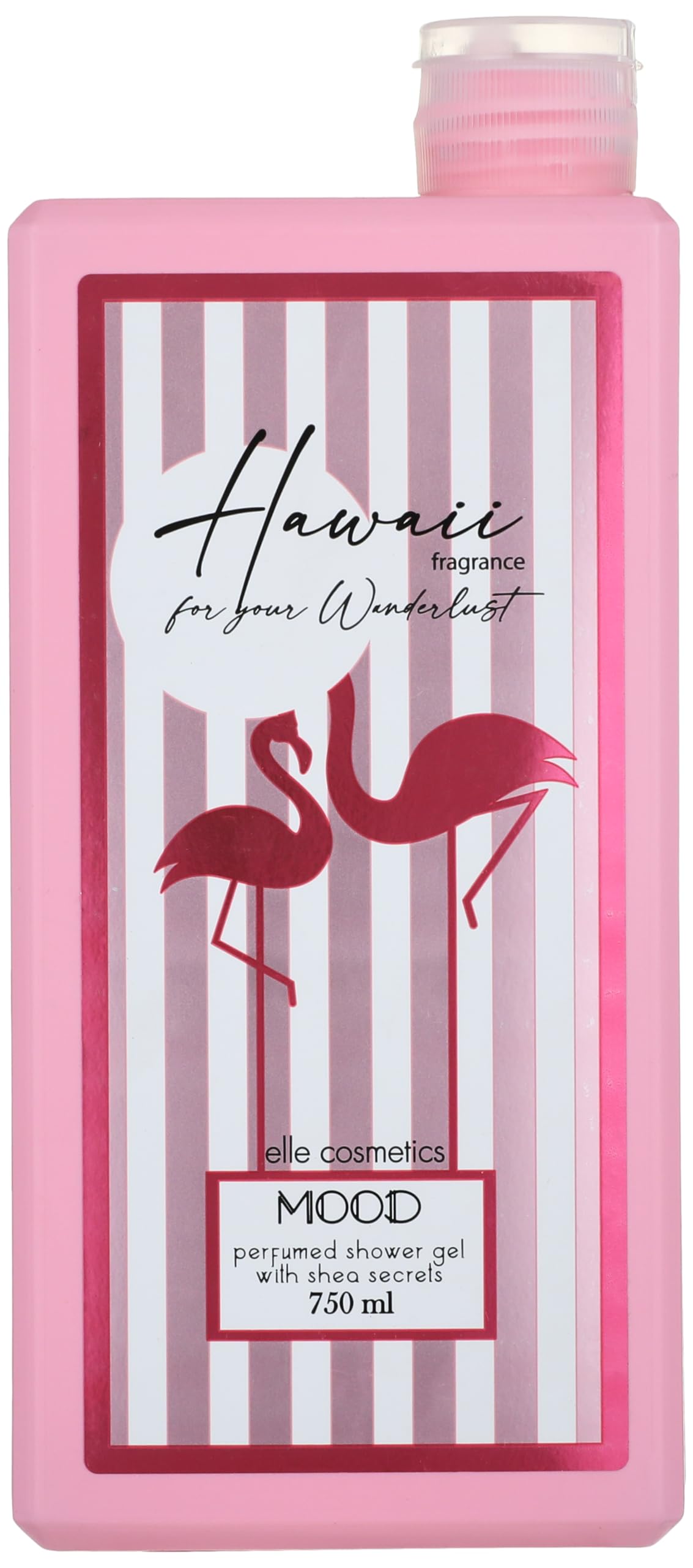 MOOD 8 Hawaiian Hand Scented Shea Shower Gel 750ml
