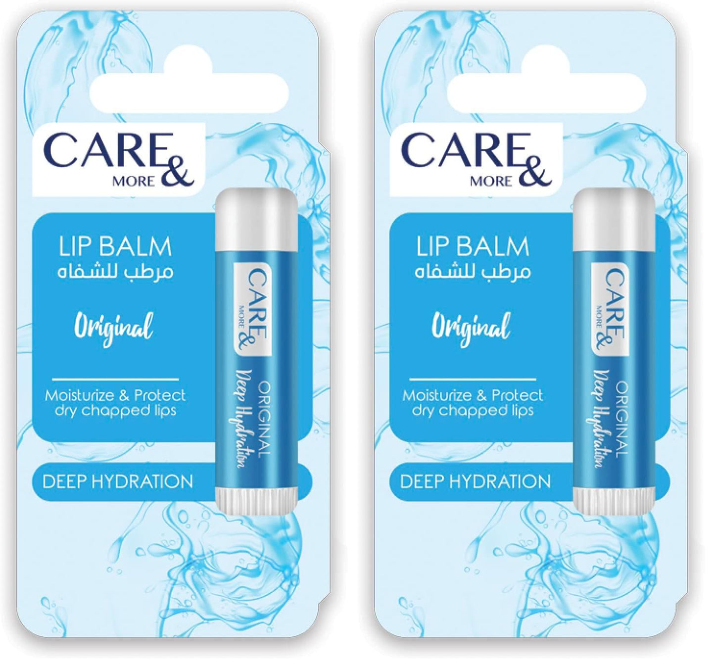 Care More Original Lip Balm 4 g (Pack of 2)