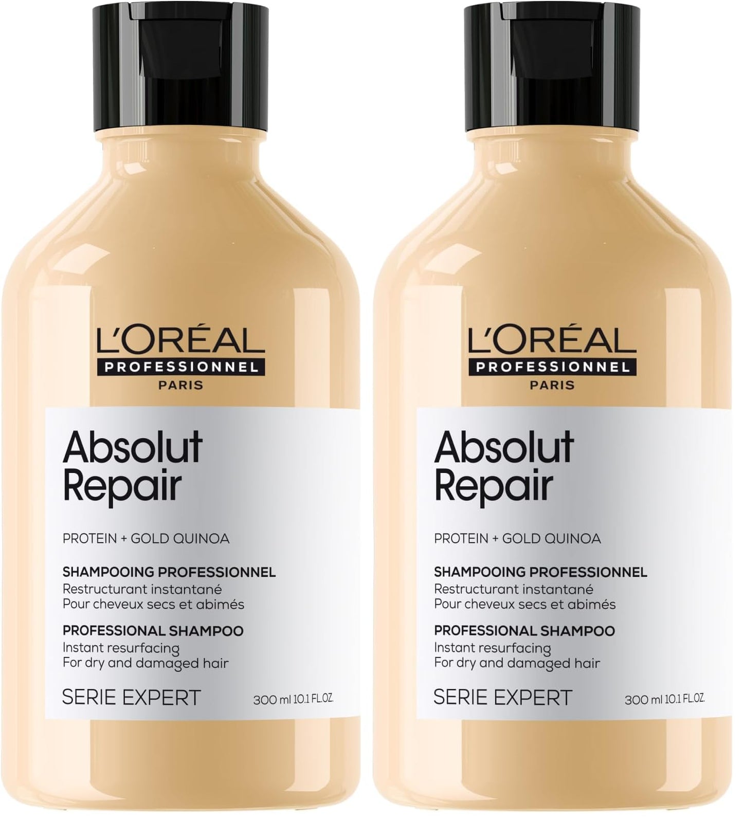 L’Oréal Paris L'Oreal Professionel Absolut Repair Shampoo for Damaged and Dry Hair -300ml (Pack of 2)