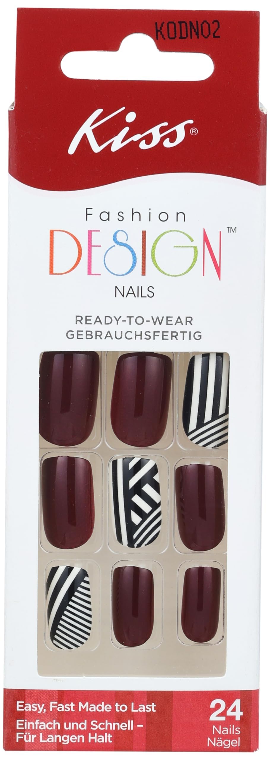 KISS imPRESS Kiss Fashion Design Nails KODN02(4675)