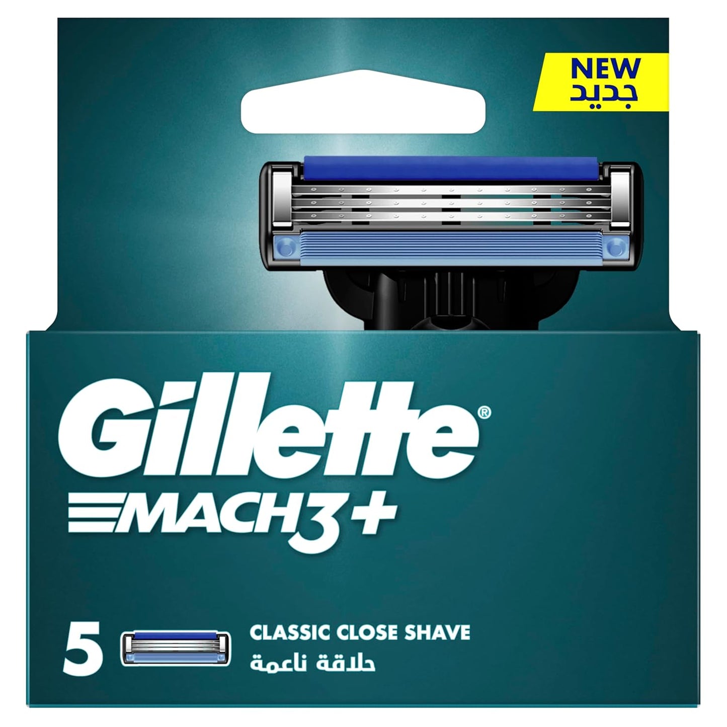 Gillette mach3+ blades 5pcs
