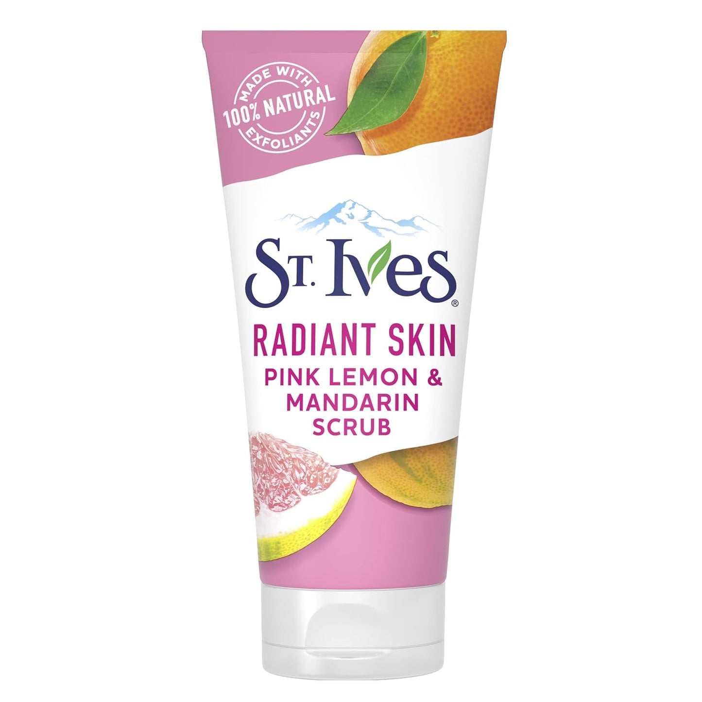 ST. Ives even & bright pink lemon & orange scrub, 150ml