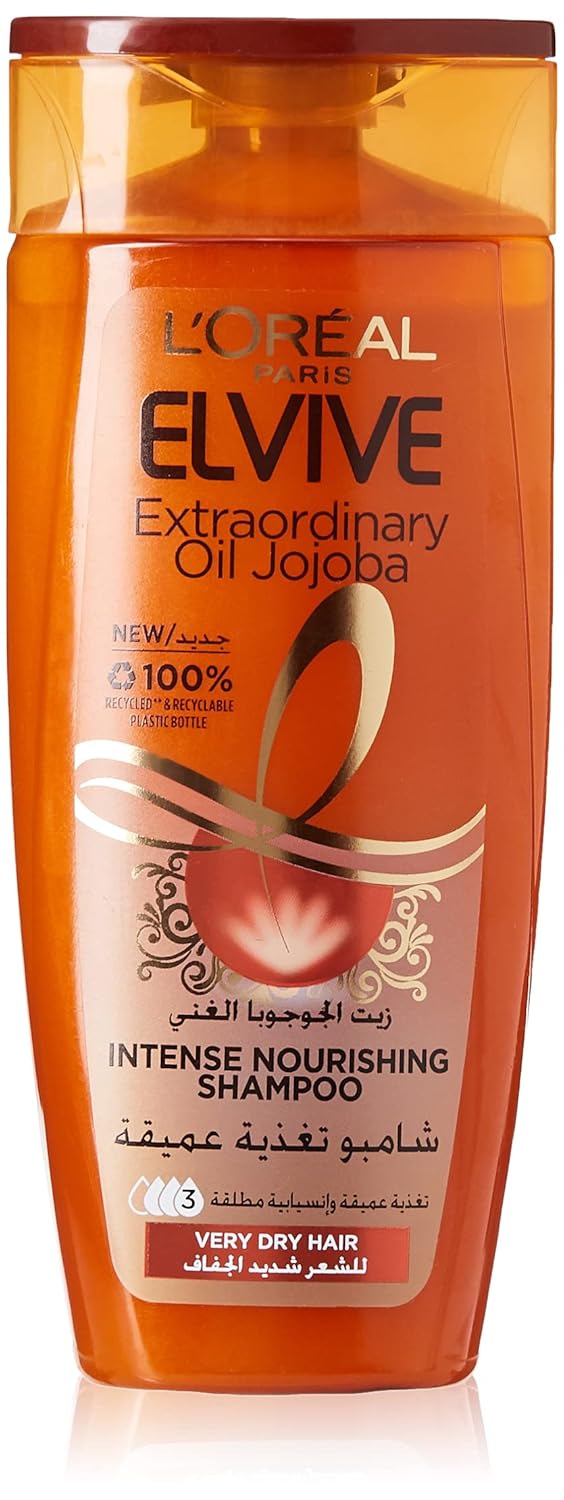 L'Oréal Paris elvive dry to very dry hair oil shampoo , 200 ml