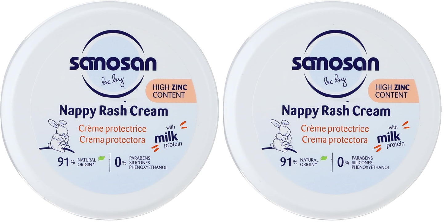 Sanosan Nappy Rash cream 150 ml (Pack of 2)