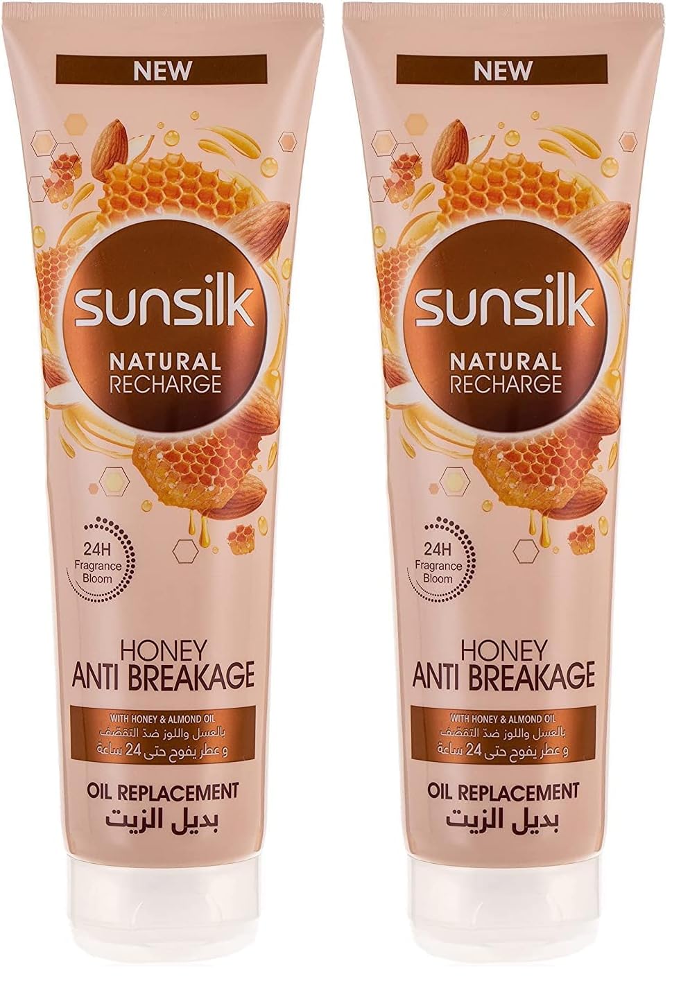 Sunsilk Oil Replacement Cream Anti Breakage with Honey 300ML (Pack of 2)