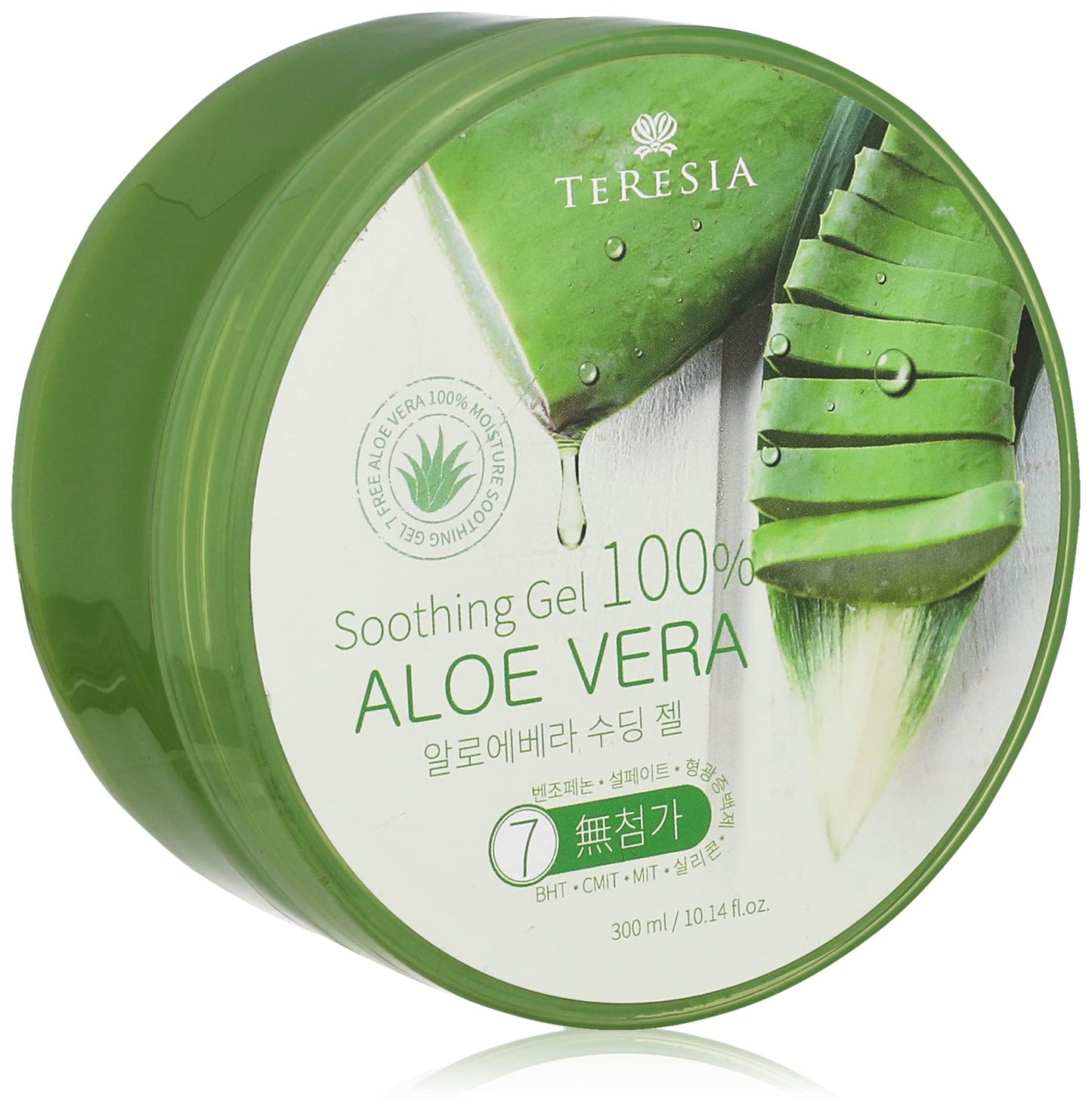 teresia Soothing Gel 100% Aloe Vera, 300 Ml