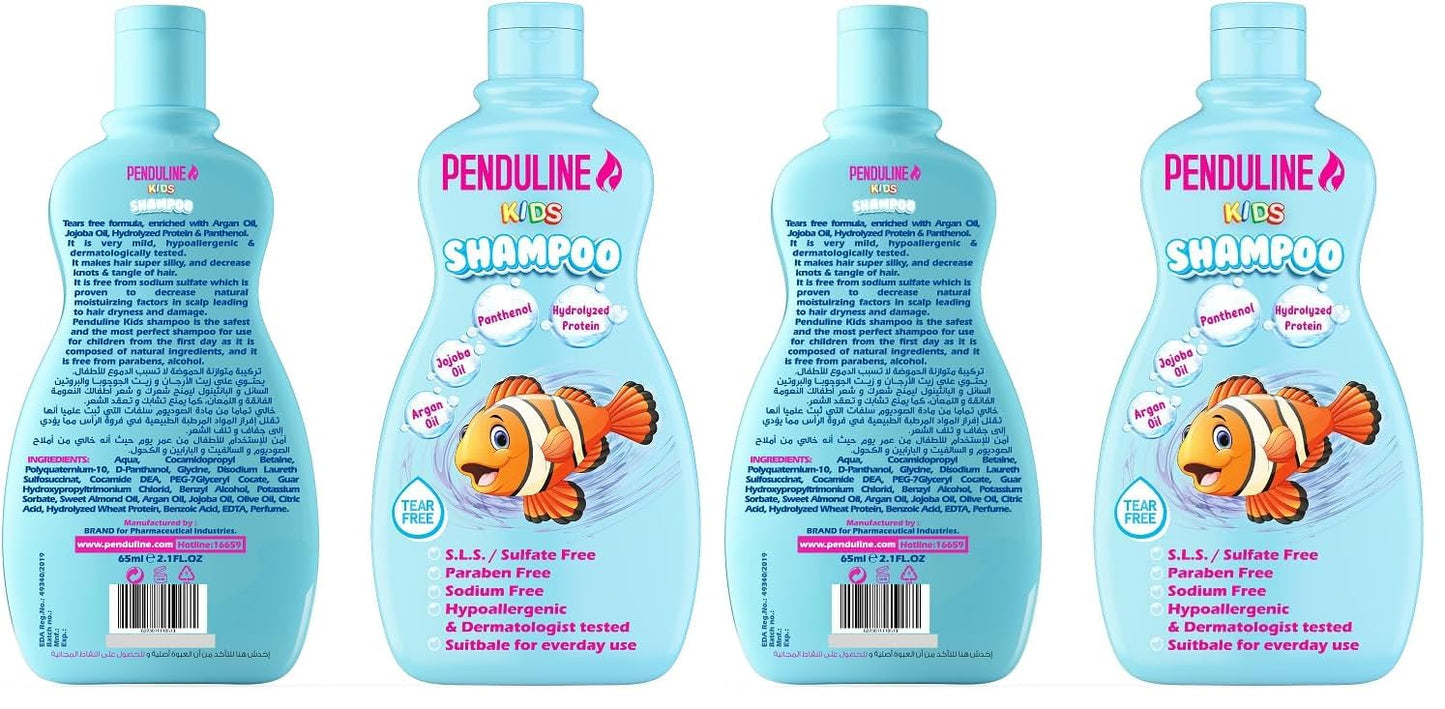 penduline Shampoo for Kids, 65 ml (Pack of 2)