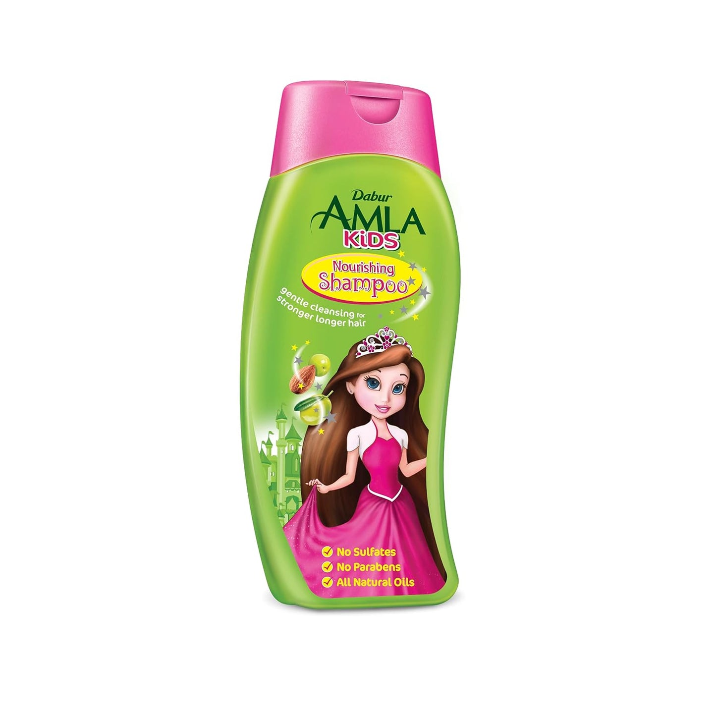 Dabur Amla Kids Nourishing Shampoo (200mL) | Gentle Cleansing for Strong and Long Hair | No Sulfates, No Parabens