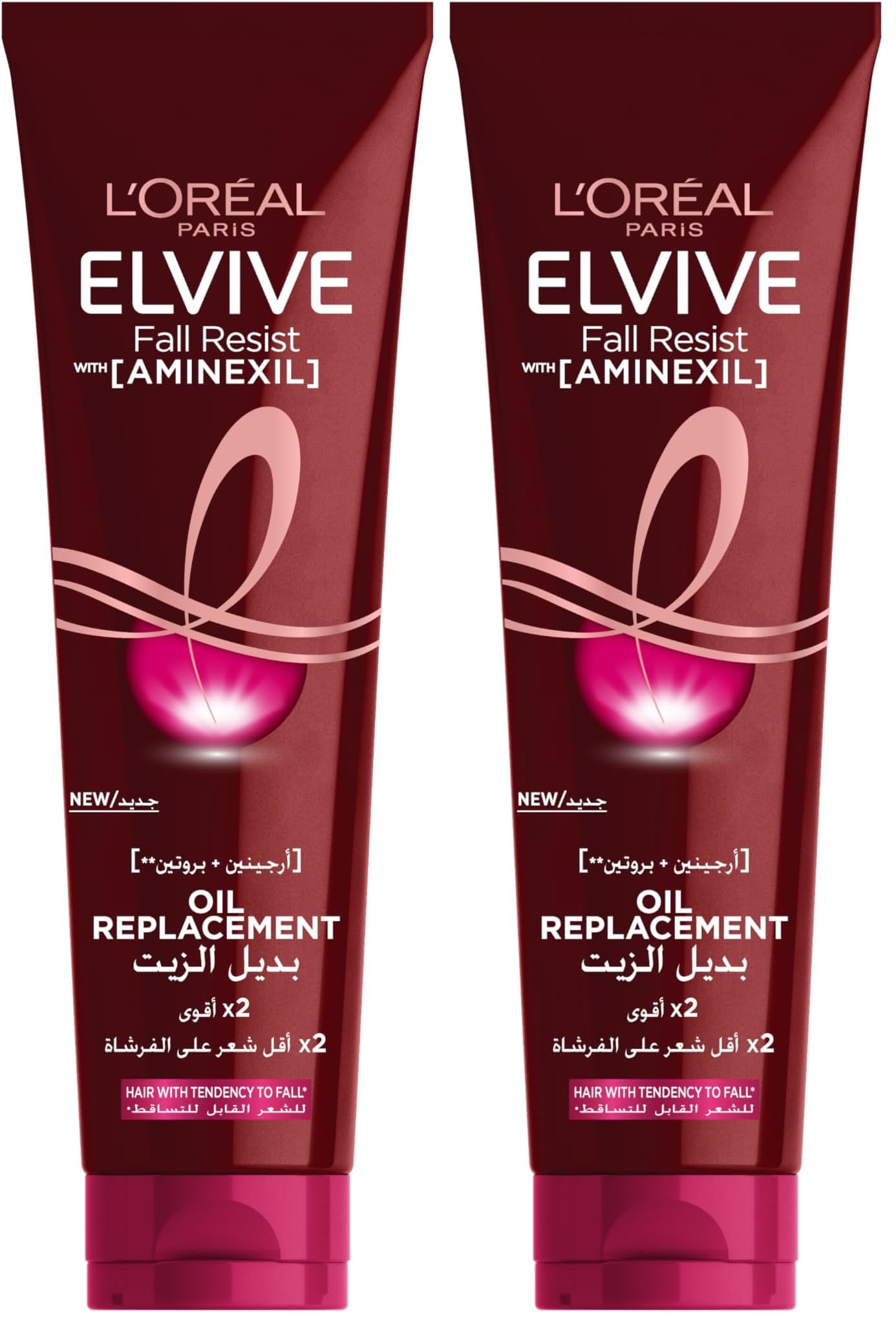 L’Oréal Paris L'Oréal Paris Elvive Full Resist Anti-Hair Fall Oil Replacement - 300 ml (Pack of 2)