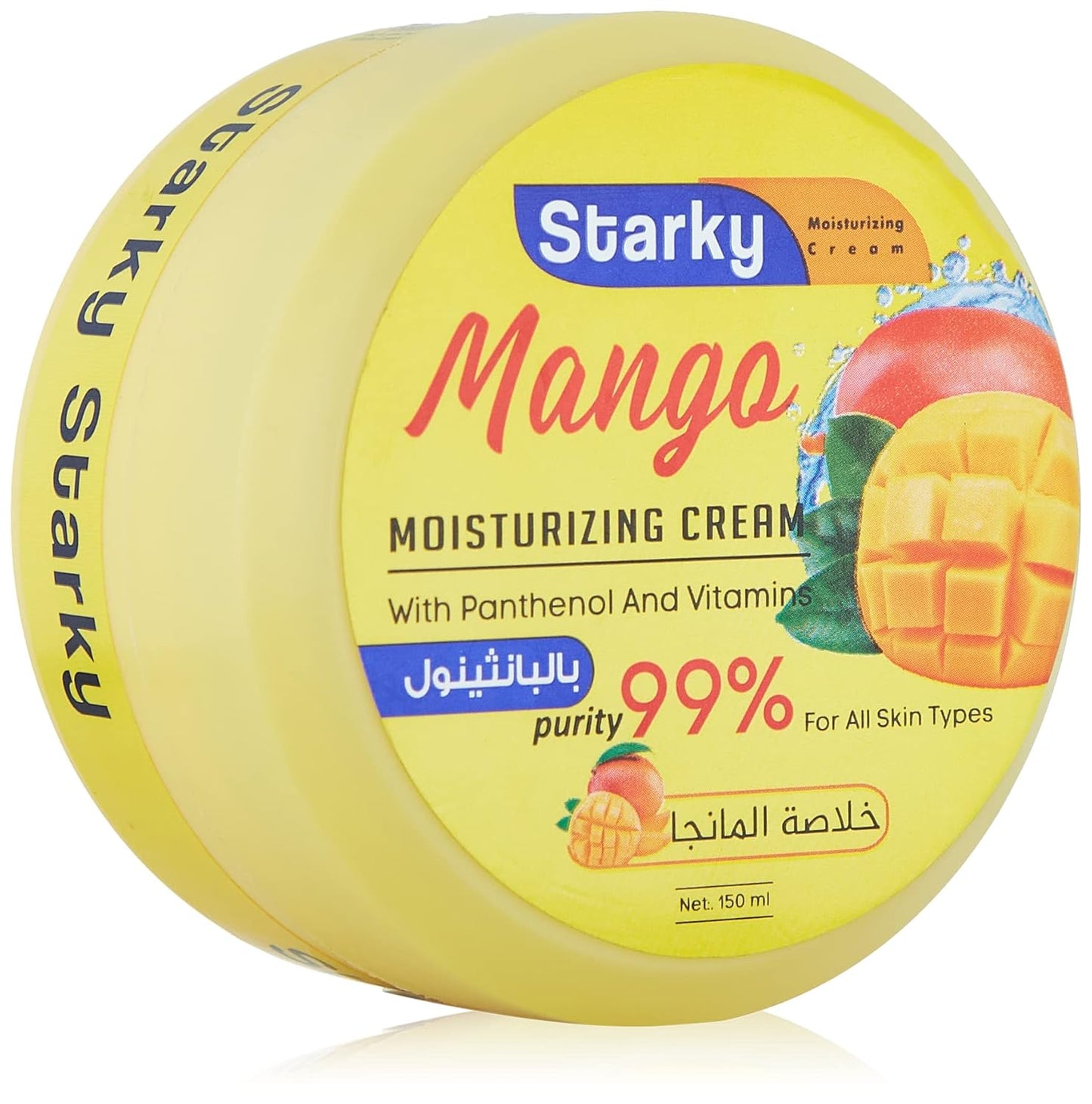 Starky moisturizing cream with panthenol and vitamins 150ml -mango
