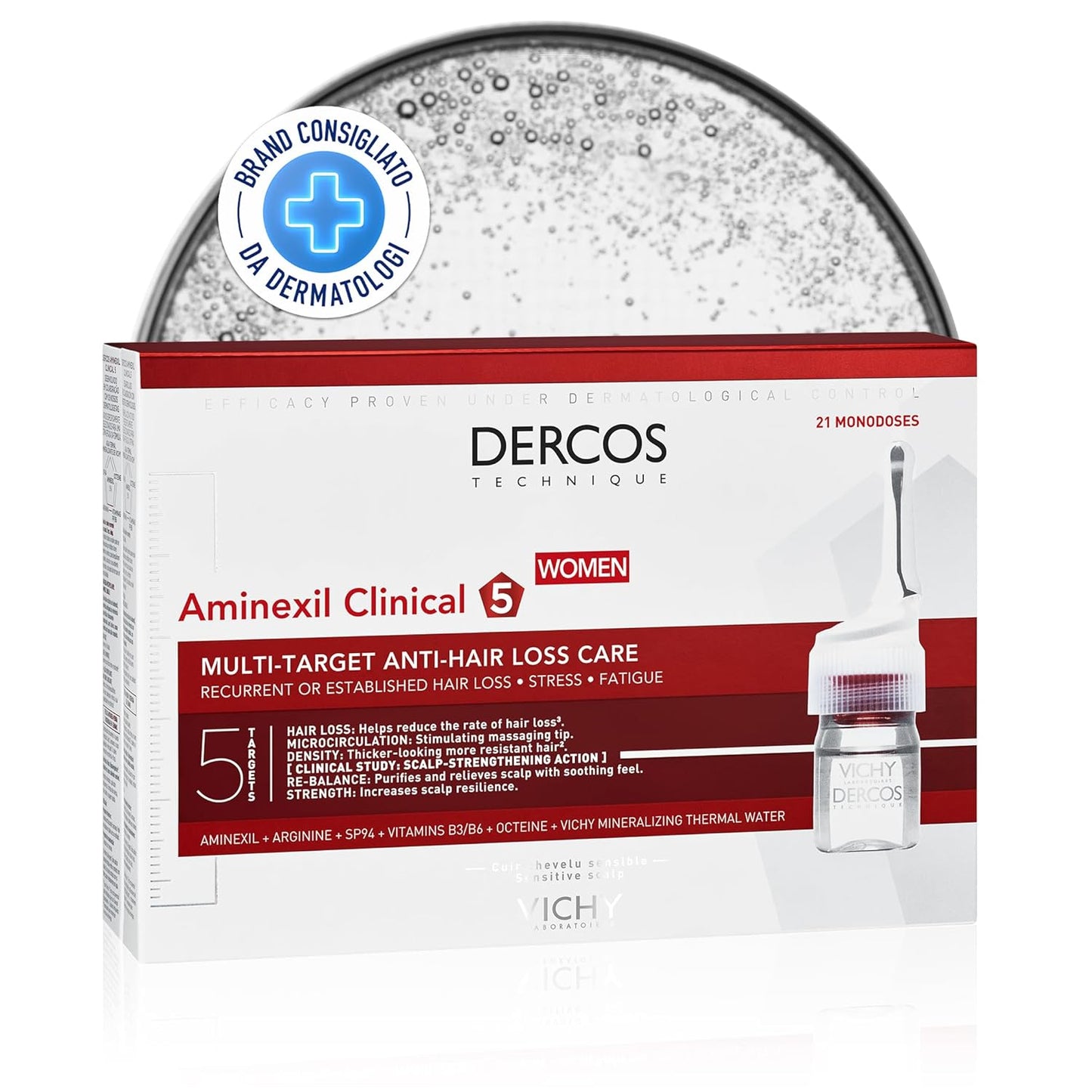 VICHY dercos aminexil clinical 5 women pack of 1 x ml