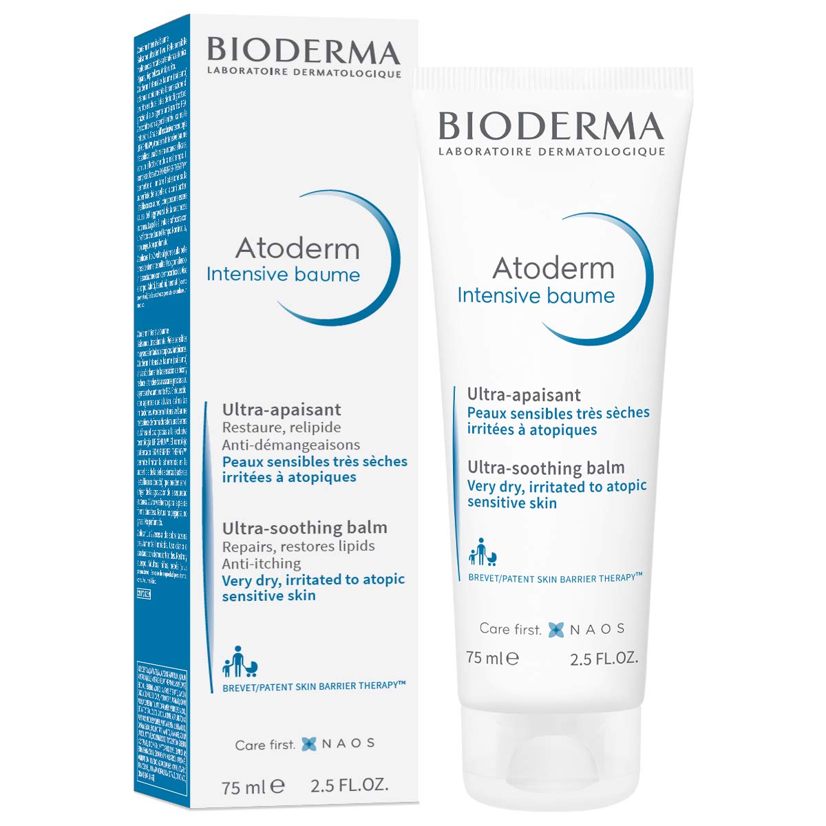 Bioderma Atoderm - Intensive Balm - Nourishing Body Cream - Soothes discomfort - for Very Dry Sensitive Skin