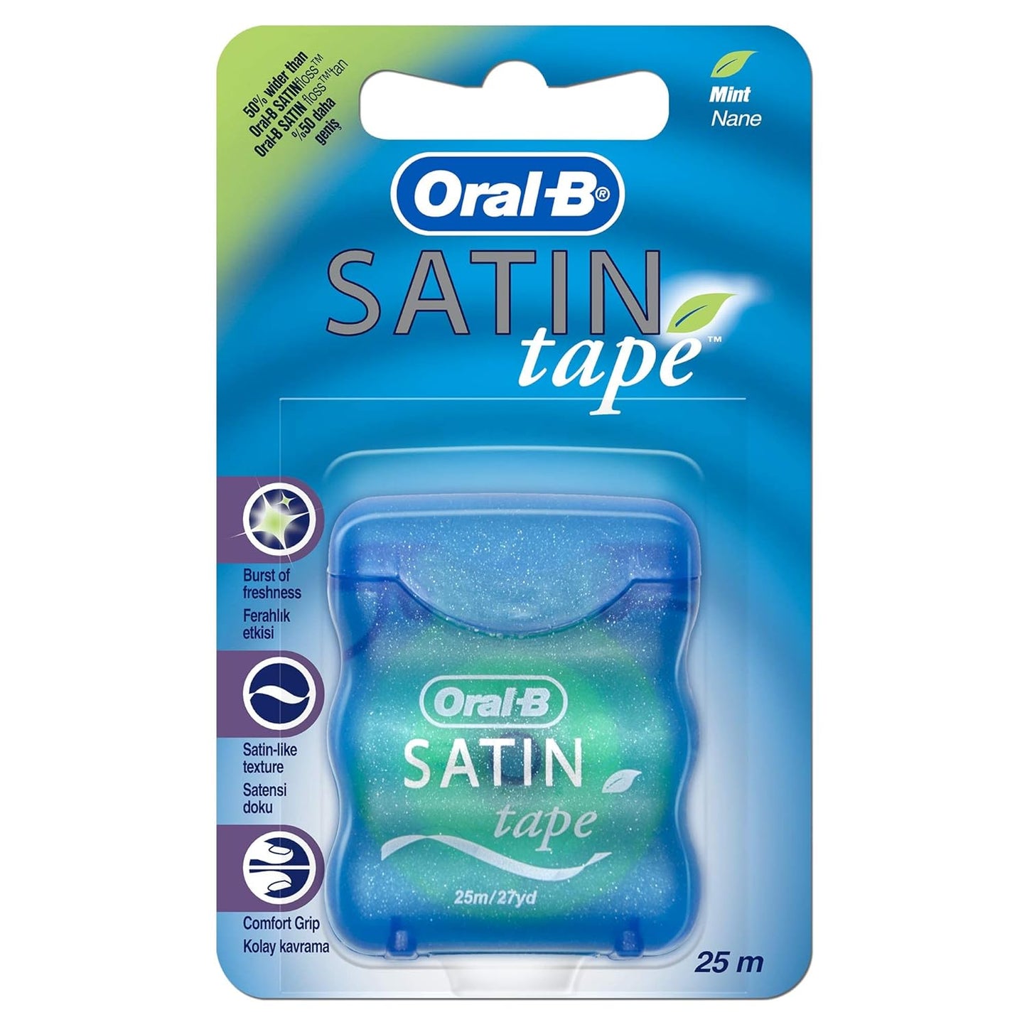 Oral-B Dental Floss – Satin Tape 25 m
