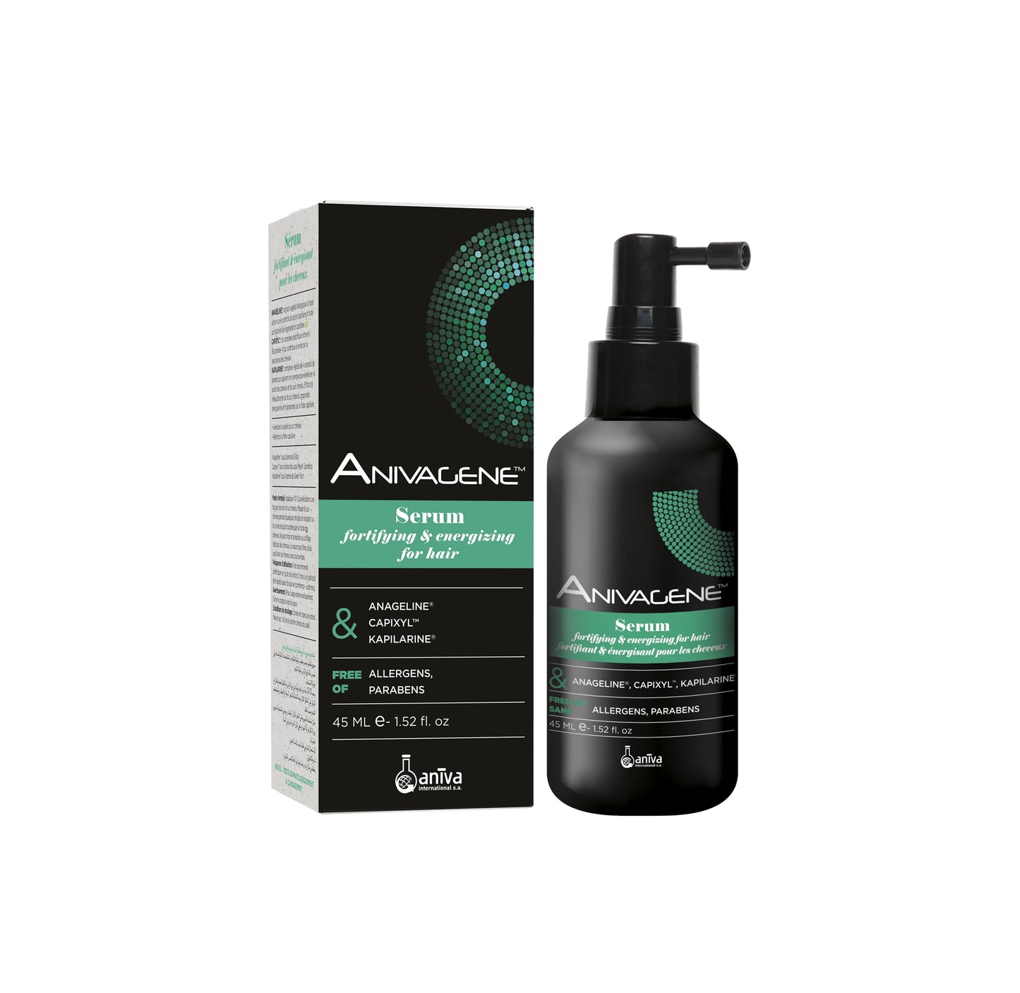 Anivagene SERUM FORTIFYING & ENERGIZING FOR HAIR 45 ML