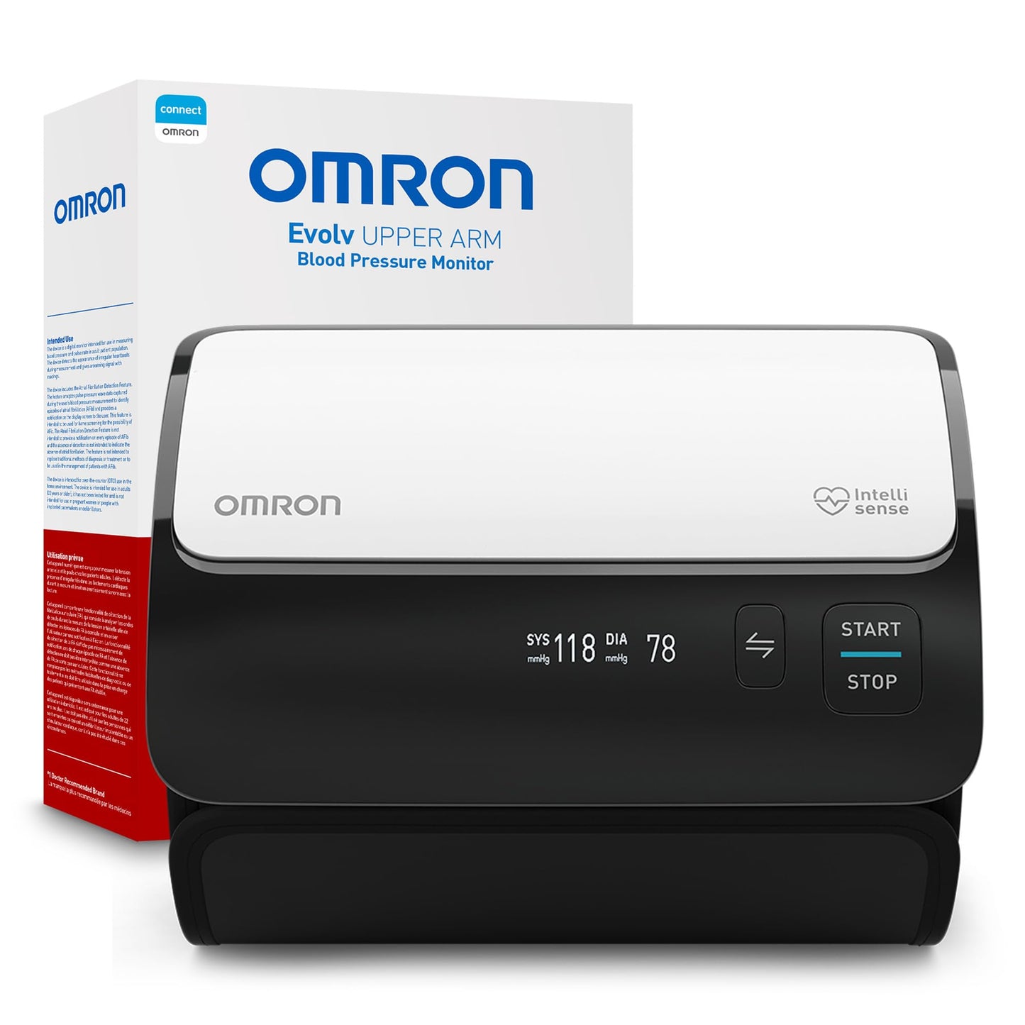 Omron Evolv Wireless Blood Pressure Monitor for Home Use & Upper Arm Blood Pressure Cuff - #1 Doctor & Pharmacist Recommended Brand - Clinically Validated - Connect App
