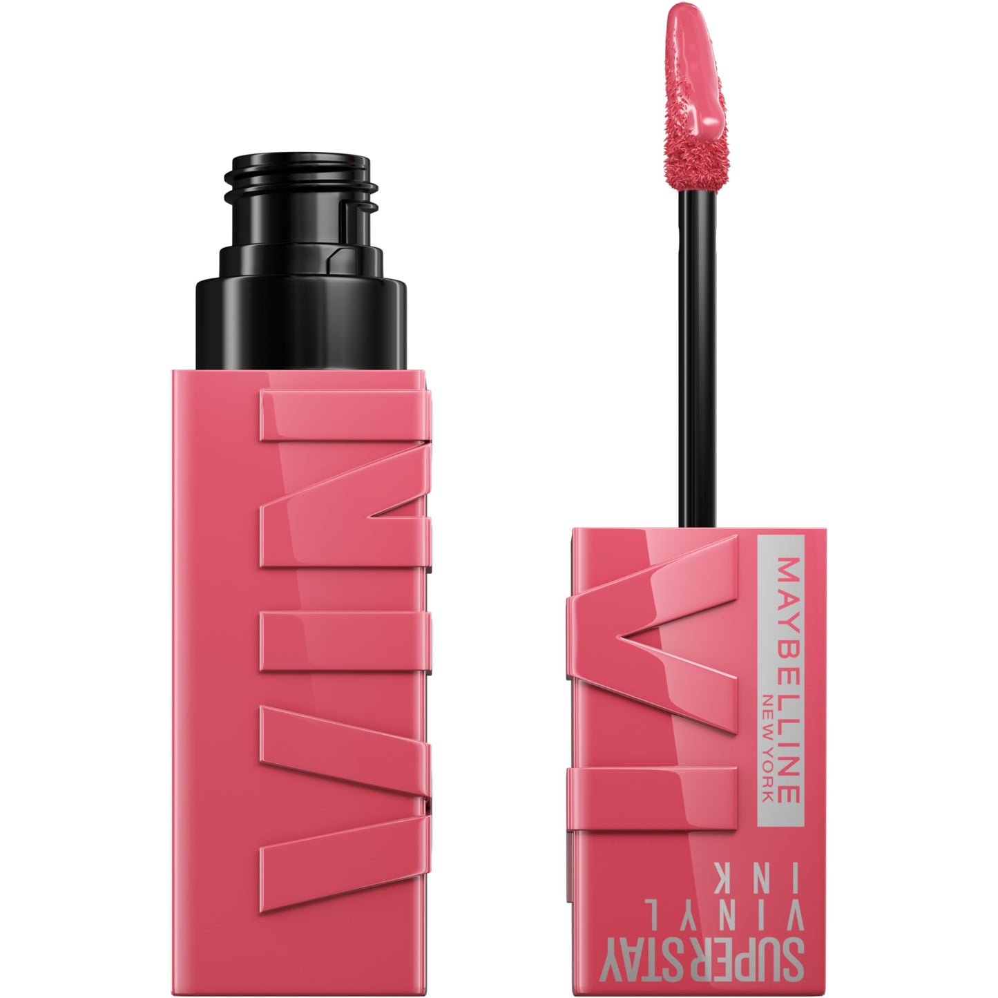 Maybelline New York Superstay Vinyl Ink Pink Liquid Lipstick Vinyl Effect Gloss Lasting Hold - Rogue (145)