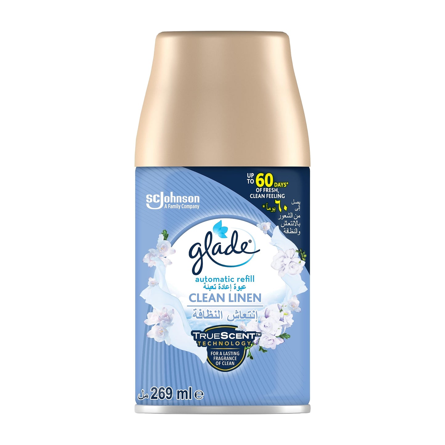 Glade Automatic Spray Refill - Clean Linen, 269 Ml