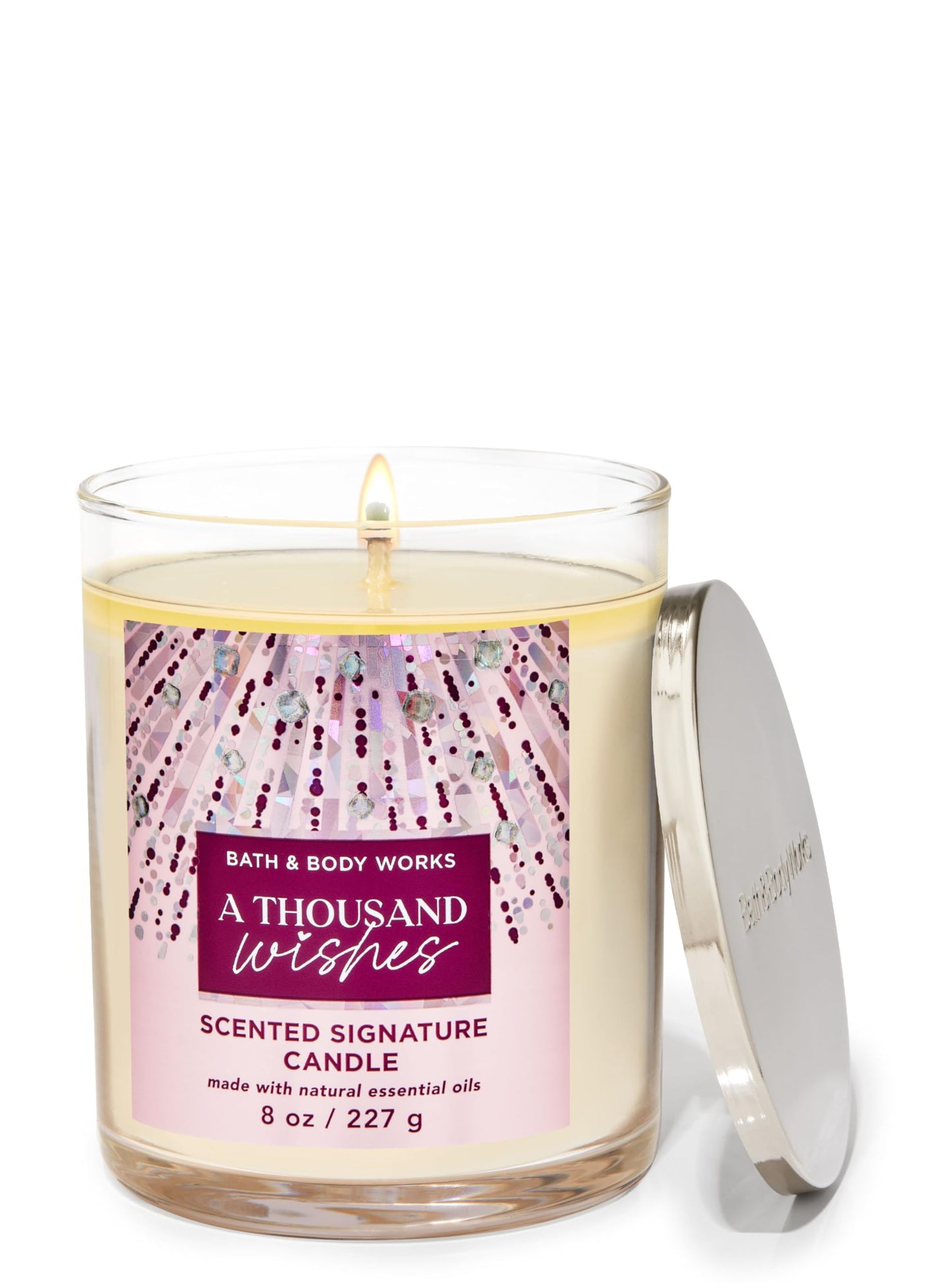 Bath & Body Works A Thousand Wishes Single Wick Candle
