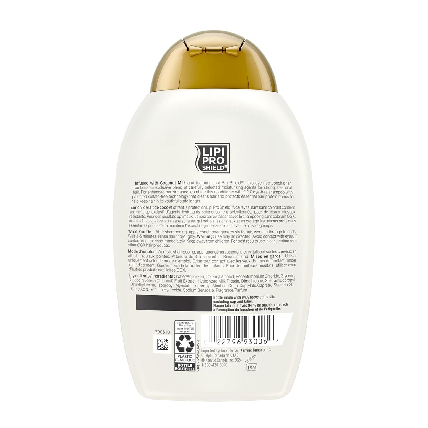 OGX Conditioner Nourishing+ Coconut Milk 385 ML