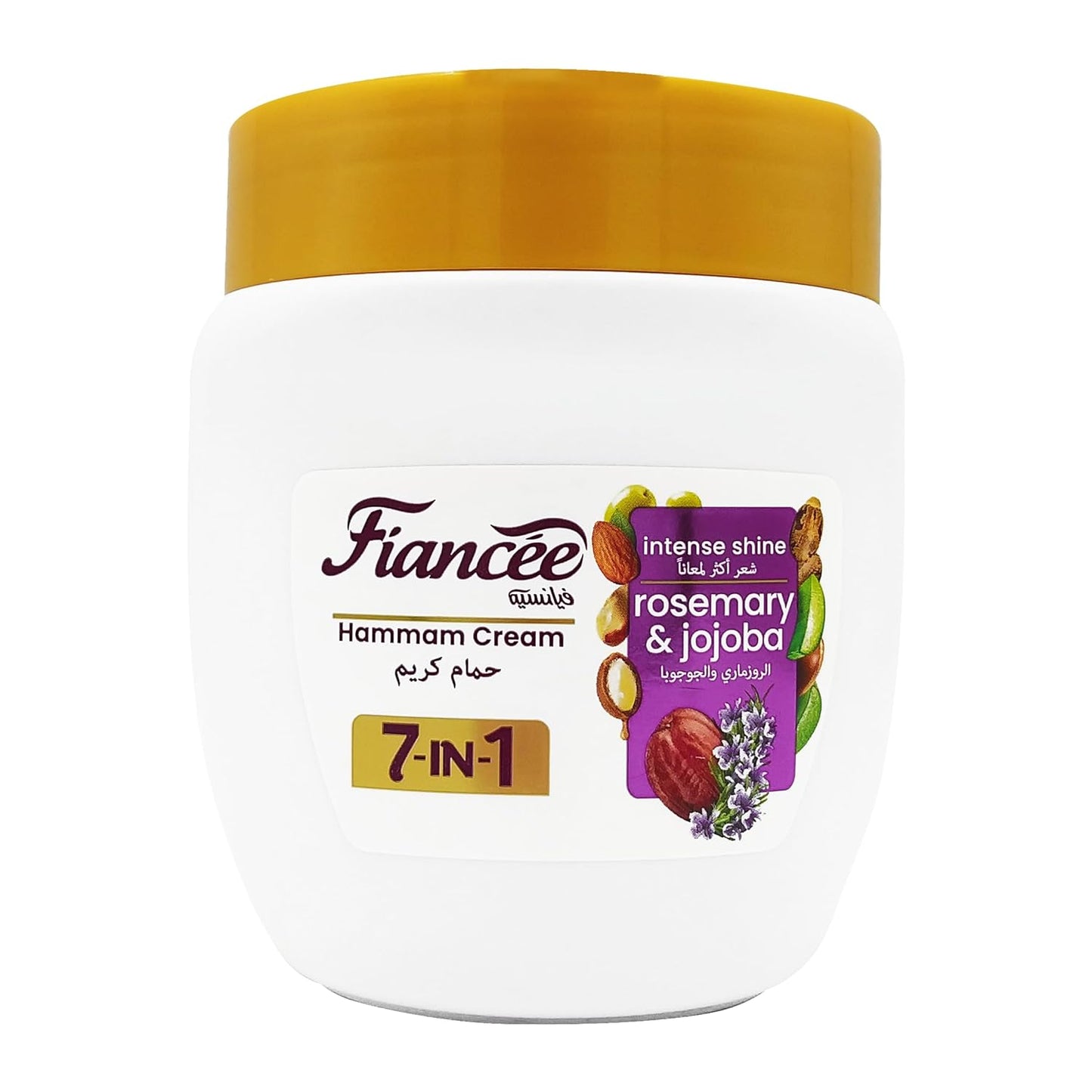Fiancée Fiancee Hammam Cream 7 IN 1 With Rosemary and JoJoba (Intense Shine) - 450ML