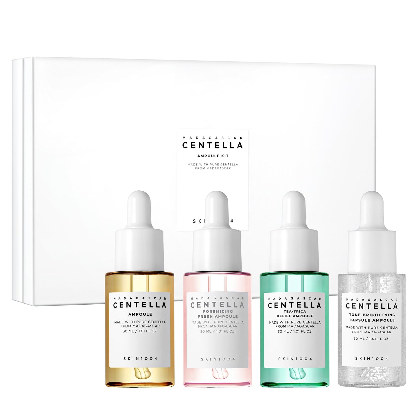 SKIN1004 Madagascar Centella Ampoules Set 4pcs 30ml