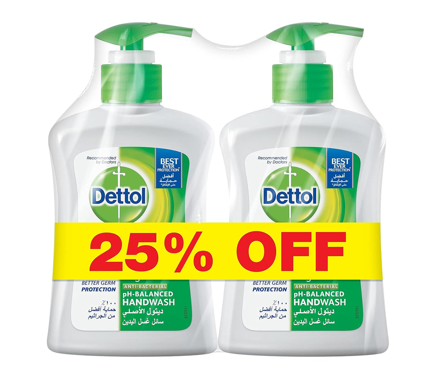 Dettol Original Hand Wash, 400 ml Set Of 2