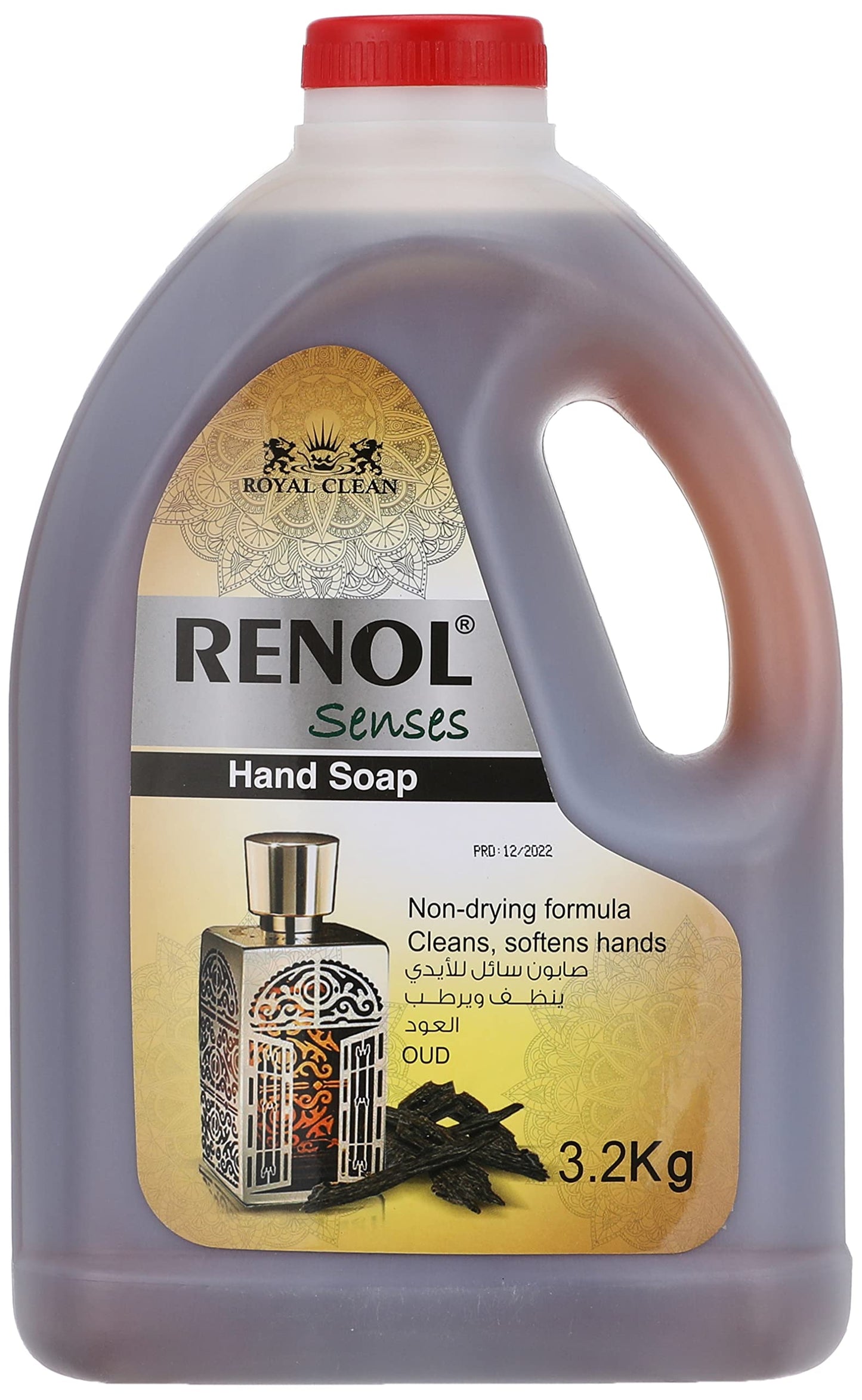 Renol senses hand soap with arabian oud- 3.2 kg