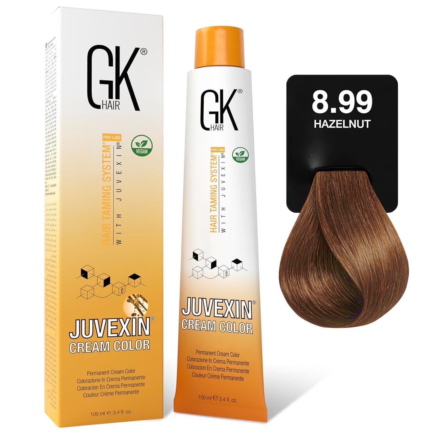 GK HAIR Color - 8.99 HAZELNUT