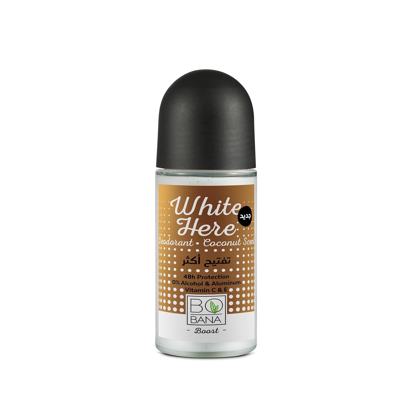 Bobana "White Here" Deodorant With Coconut Scent