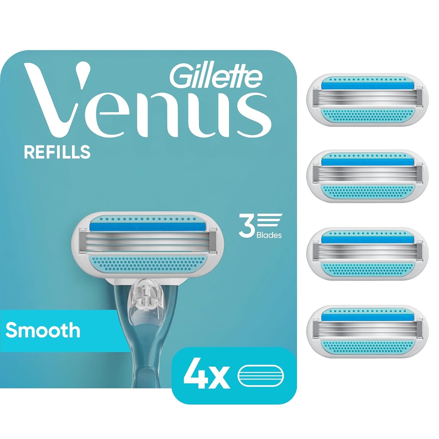 Gillette Venus Refill Cartridges - 4 ct