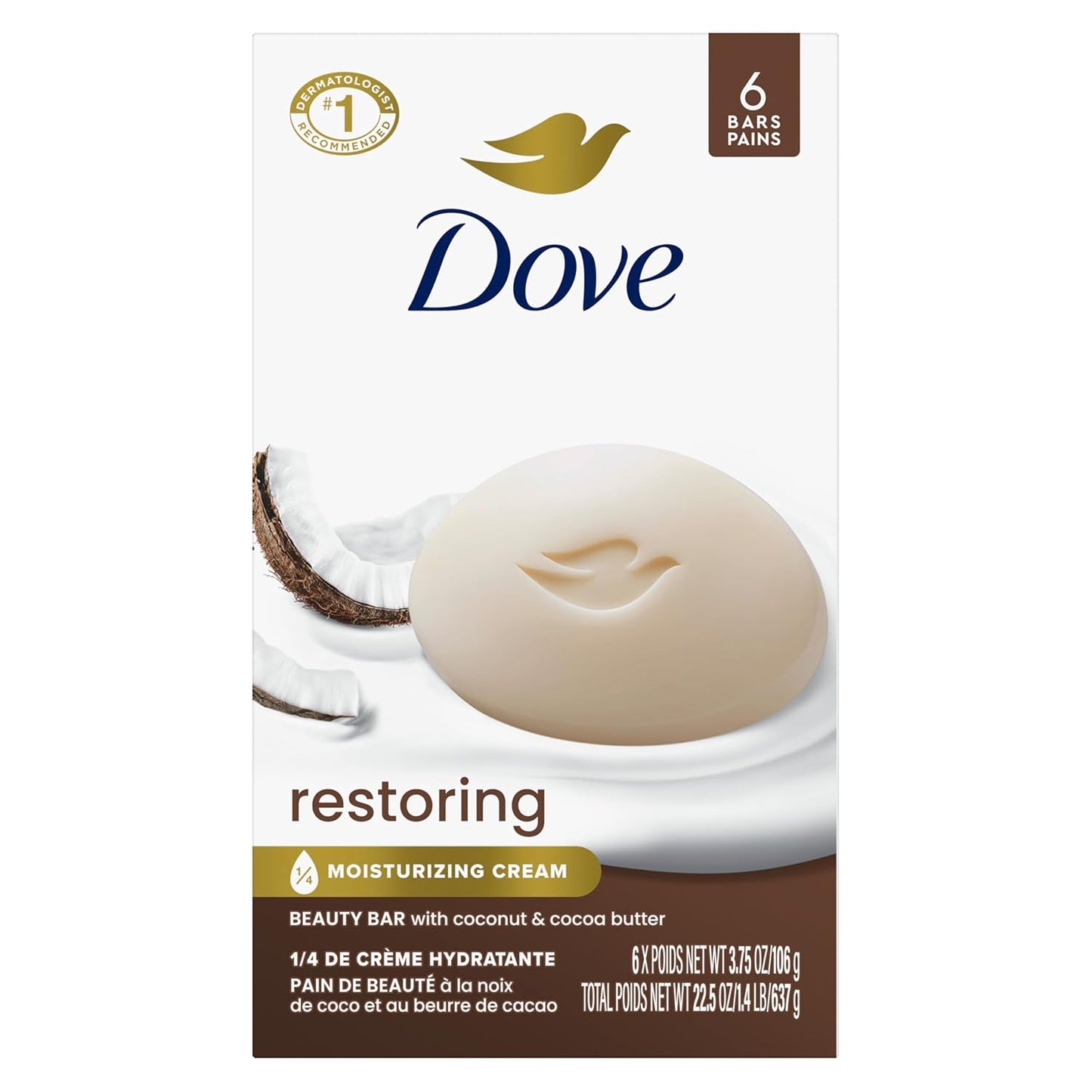 Dove Soap Bucket 6 Restoring 106g