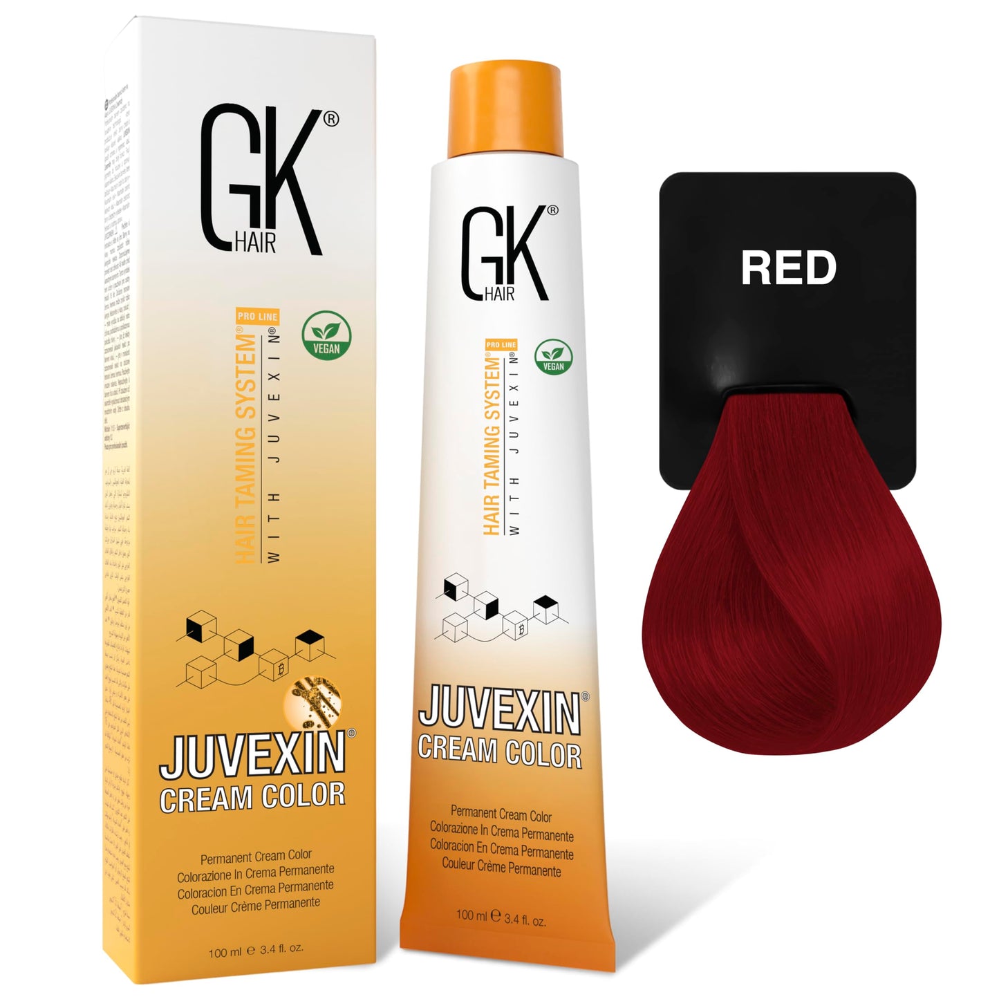 GK Hair GK Khair Color - Red