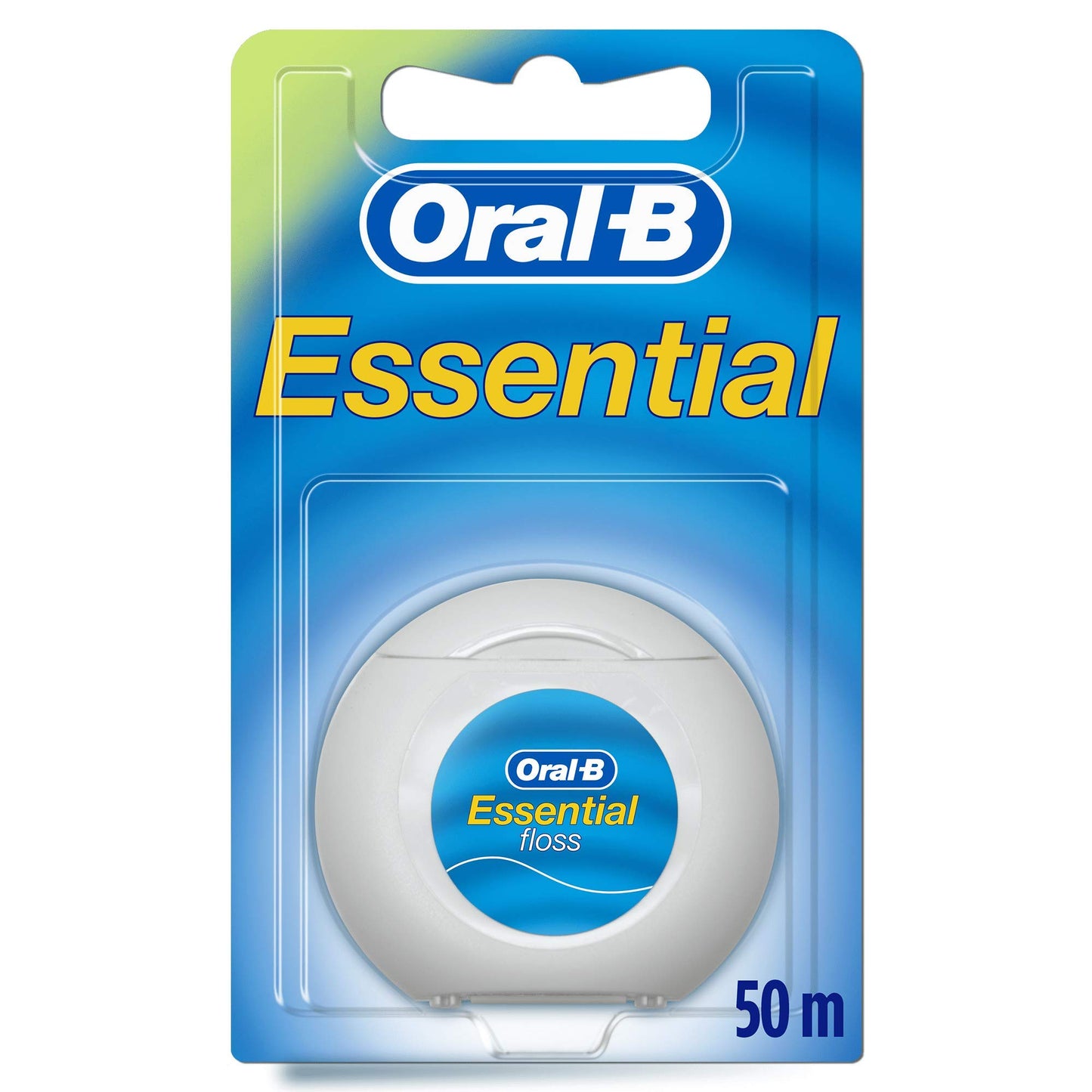 Oral B Essential Waxed Mint Floss, 50 m