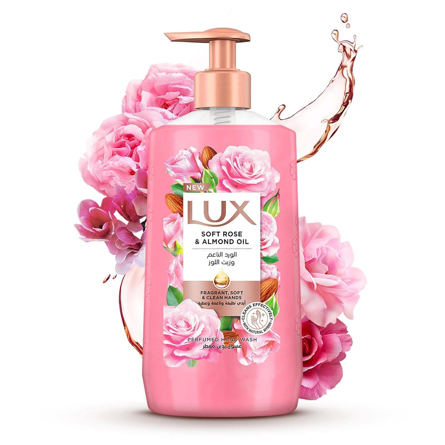 Lux Perfumed Hand Wash Soft Rose, 500ml