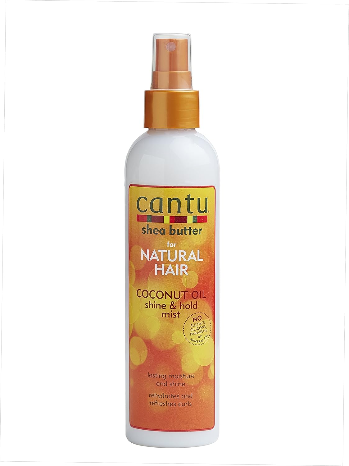CANTU Shea Butter for Natural Hair Coconut Oil Shine & Hold Mist, 8fl. oz