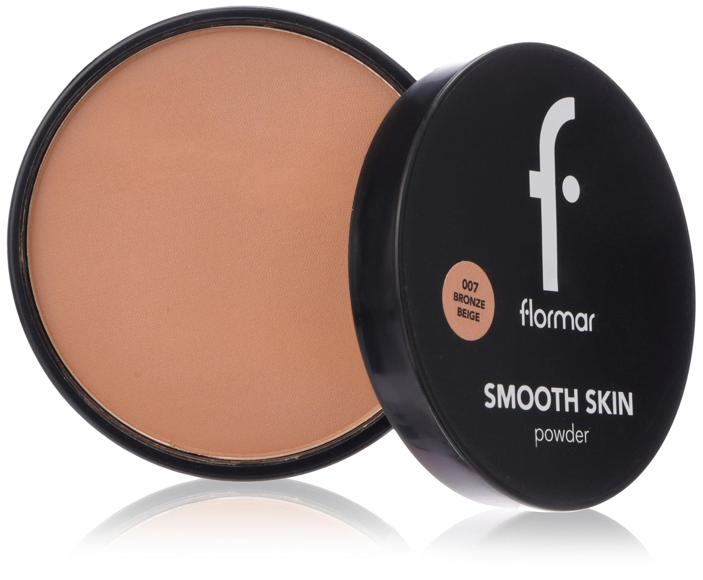 Flormar Smooth Skin Powder – 007 Bronze Beige – Soft Powder Texture, Smooth Finish, Buildable Coverage
