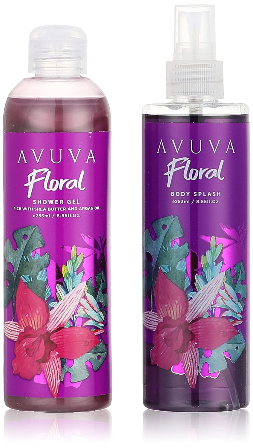 Avuva BODY SPLASH FLORAL 253ML + AVUVA Shower gel 253ML GIFT