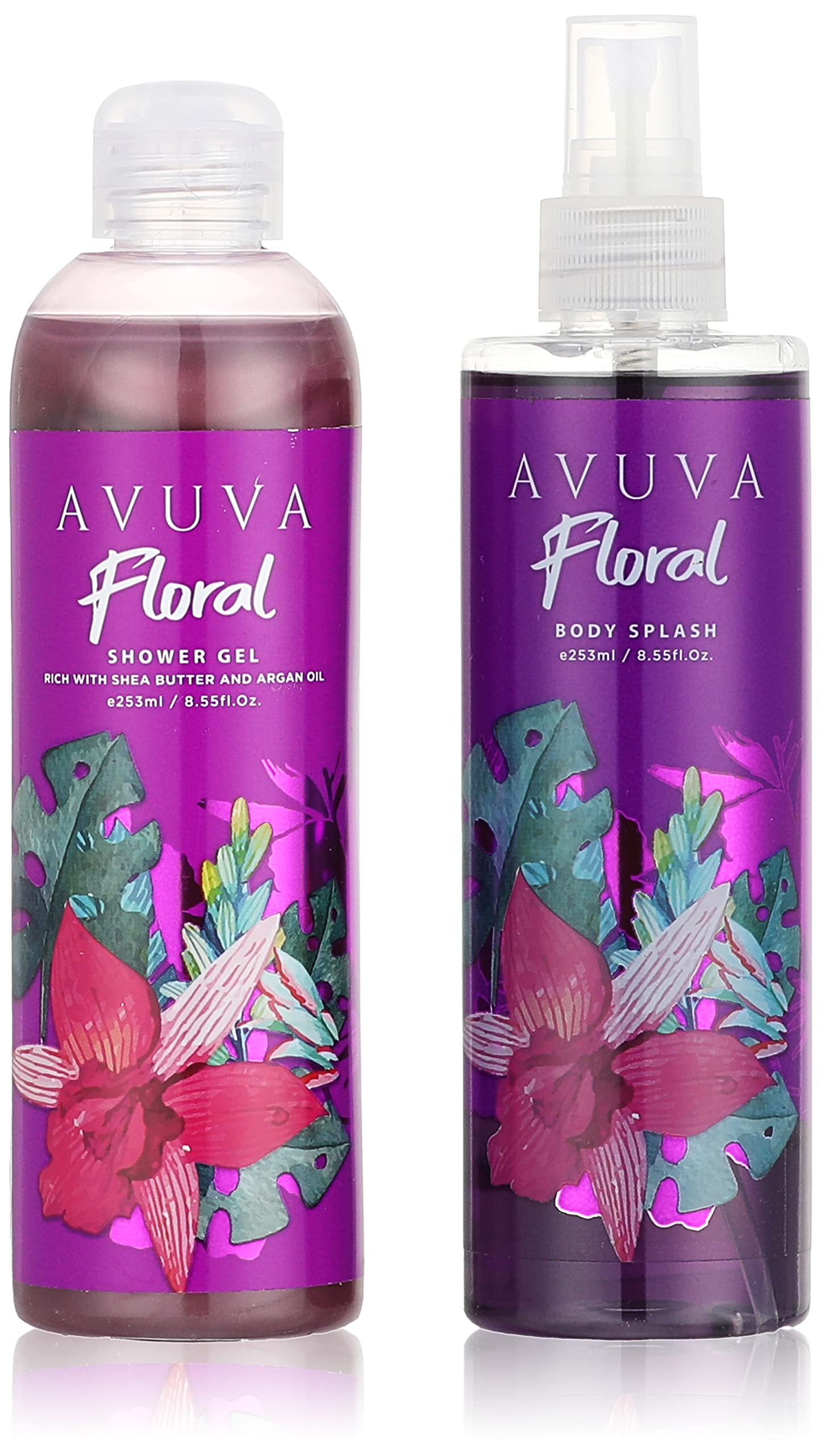 Avuva BODY SPLASH FLORAL 253ML + AVUVA Shower gel 253ML GIFT