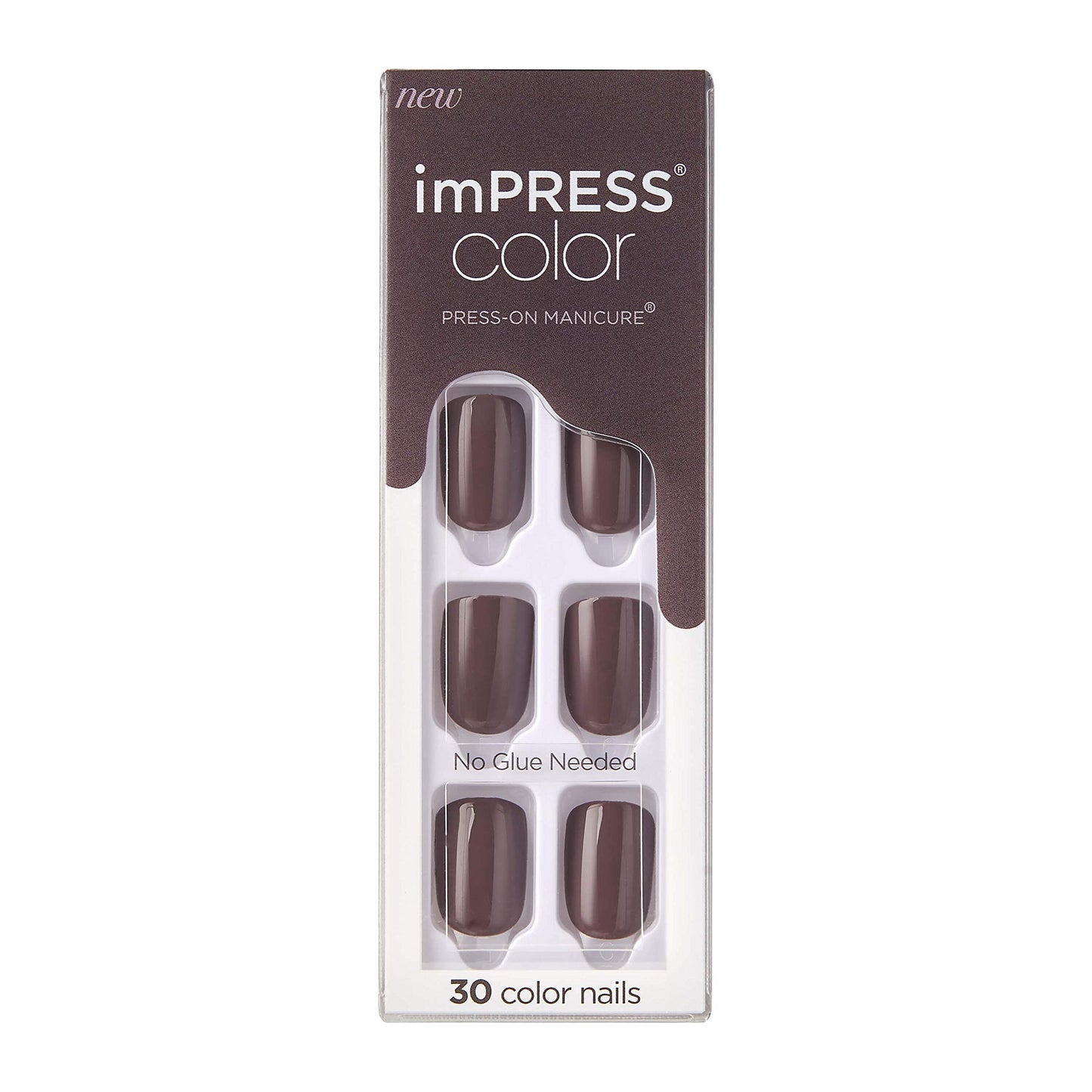 KISS imPRESS Kiss Impress Nails Color - Try Gray KIMC017C, Grey