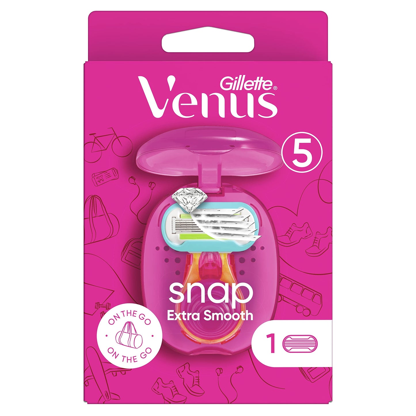 Gillette Venus Snap Embrace Compact Razor